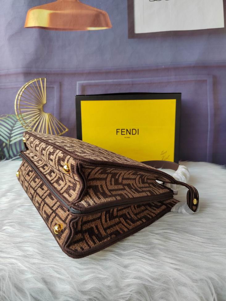 Fendi peekaboo 33.5x25.5x13cm zy (13)
