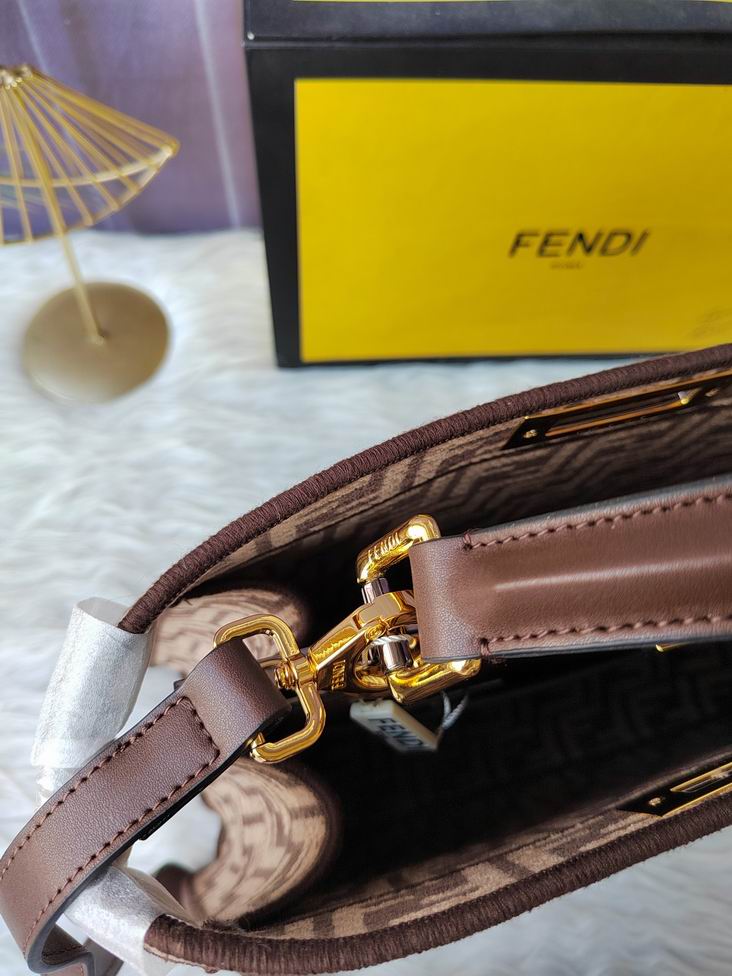 Fendi peekaboo 33.5x25.5x13cm zy (18)