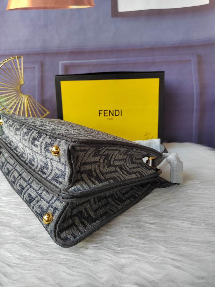 Fendi peekaboo 33.5x25.5x13cm zy (22)
