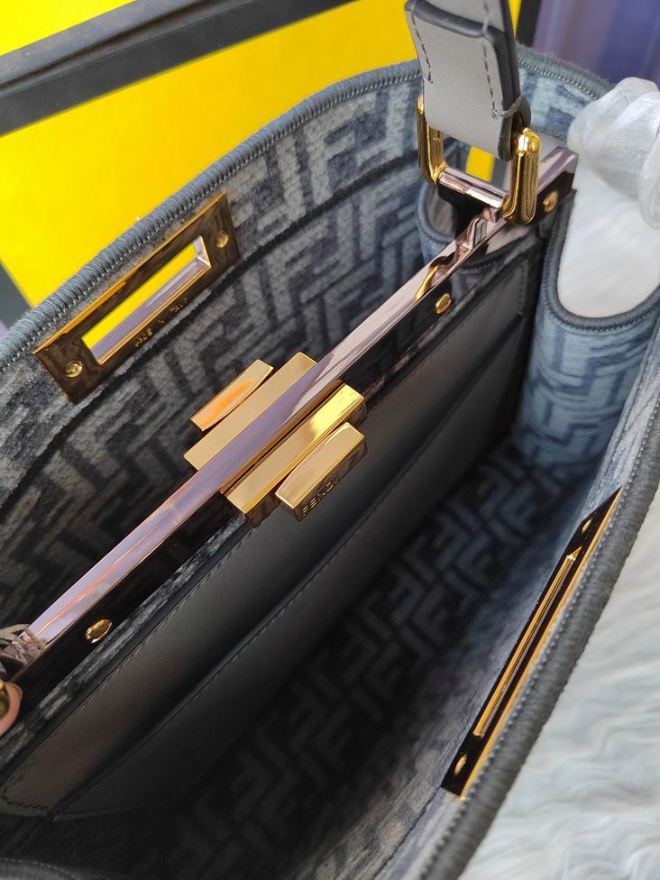 Fendi peekaboo 33.5x25.5x13cm zy (23)
