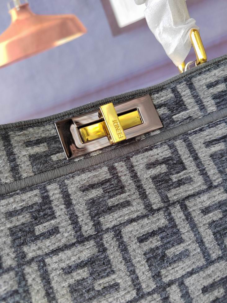 Fendi peekaboo 33.5x25.5x13cm zy (24)
