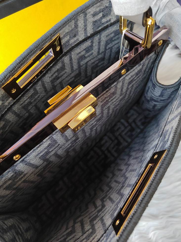 Fendi peekaboo 33.5x25.5x13cm zy (25)