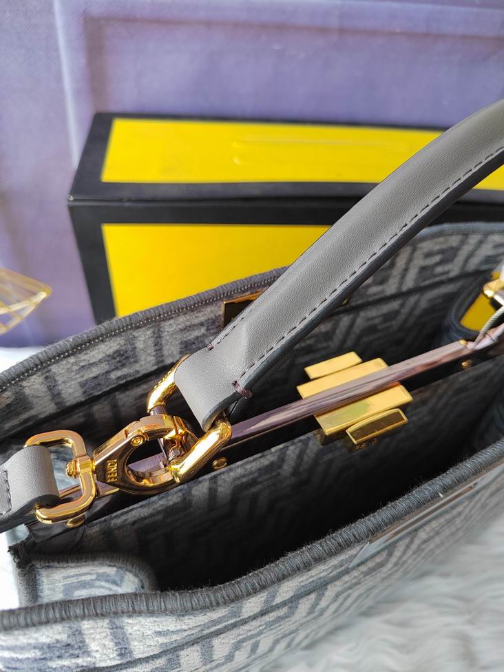 Fendi peekaboo 33.5x25.5x13cm zy (27)