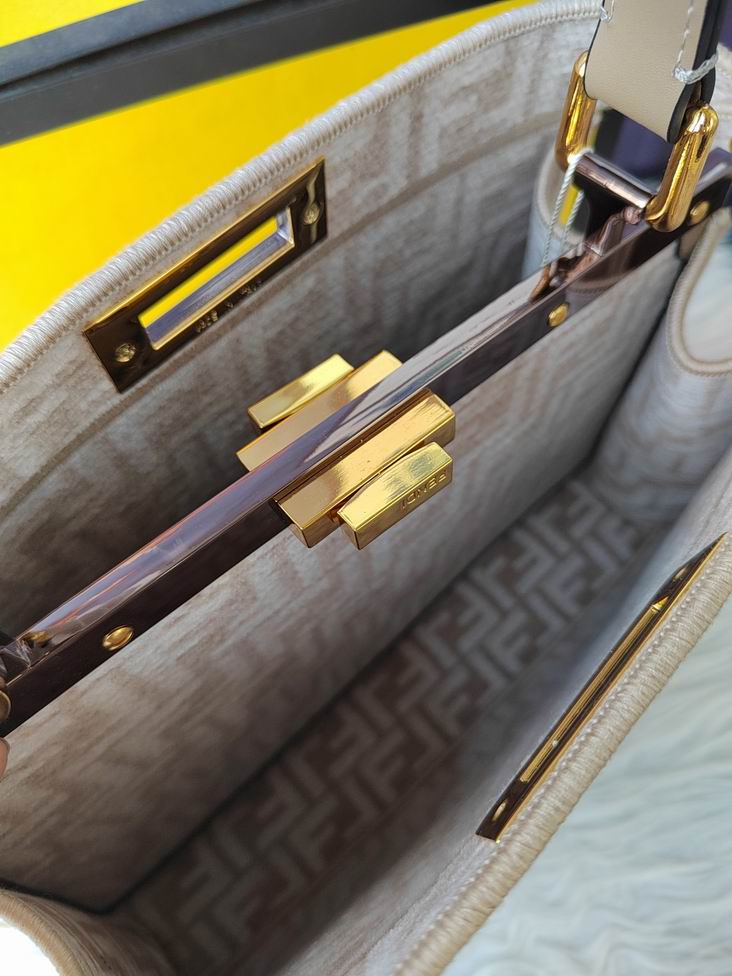 Fendi peekaboo 33.5x25.5x13cm zy (7)