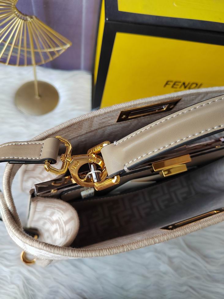 Fendi peekaboo 33.5x25.5x13cm zy (9)