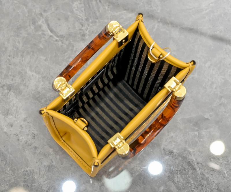 Fendi tote 3370 13x6.5x18cm ww (9)