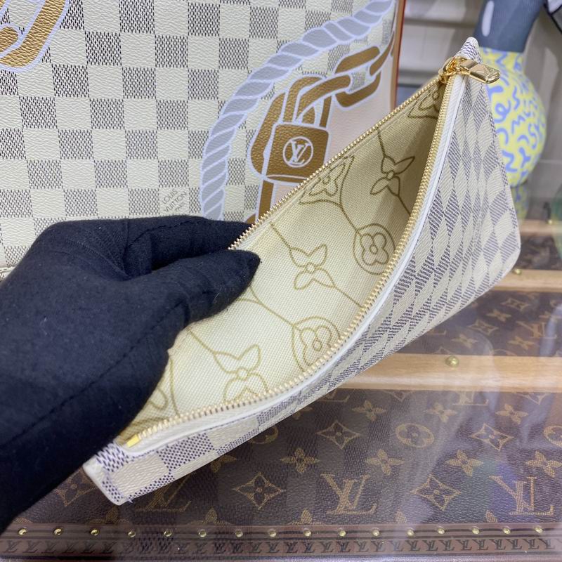 Neverfull N40471白格丝印31x28x14cm gf (9)