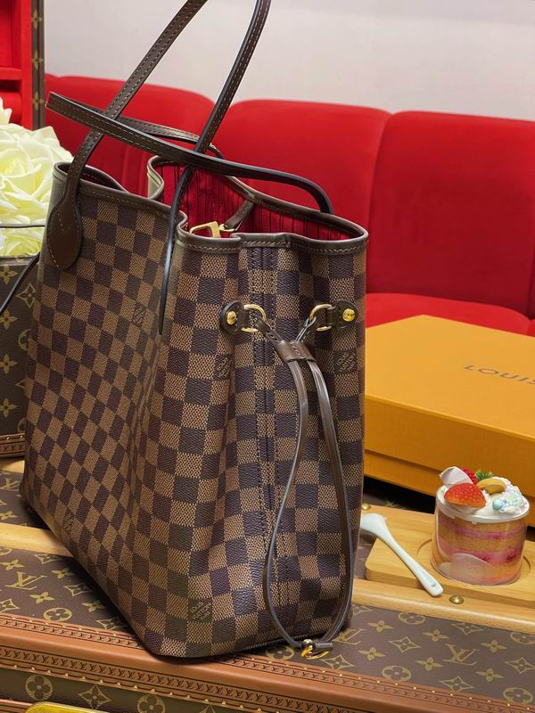 Neverfull N41358棕色棋盘格32x29x17cm gf (5)