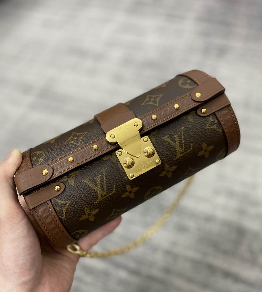 Papillon BB圆桶包M57835 20x10x10cm gf (5)