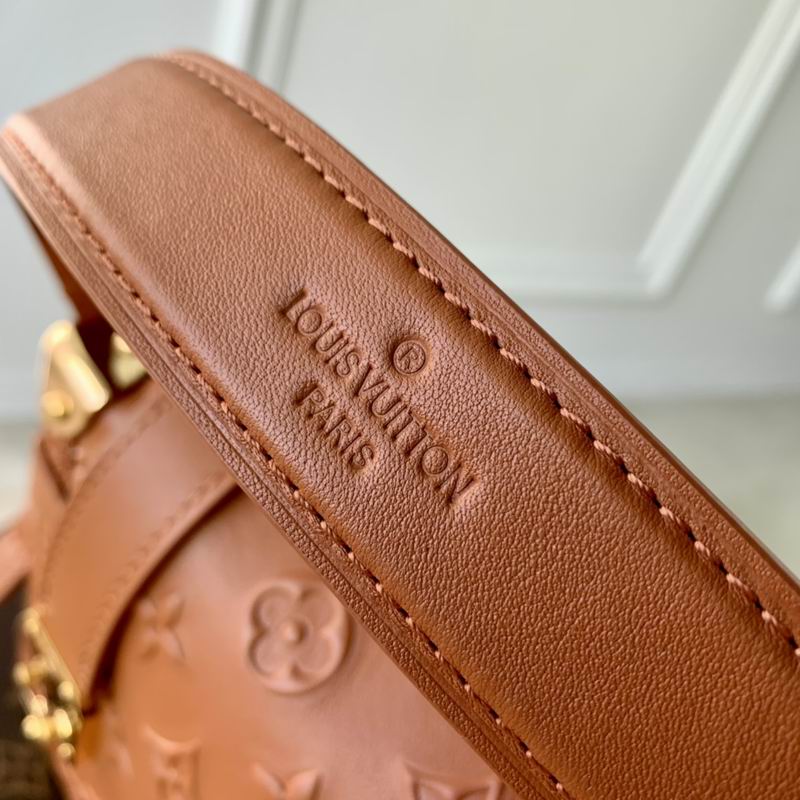 Petite Malle M21709全皮棕21x14x6cm gf (5)