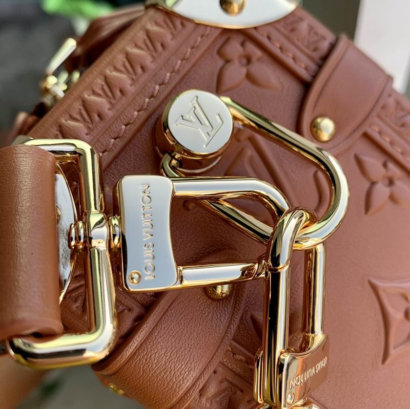 Petite Malle M21709全皮棕21x14x6cm gf (6)