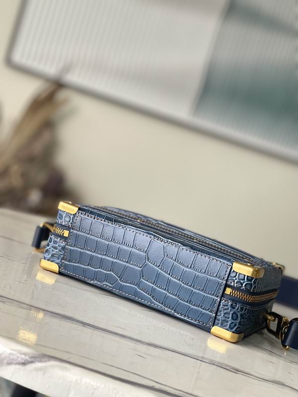 Soft Trunk M59351蓝鳄鱼纹21.5x15x7cm gf (4)