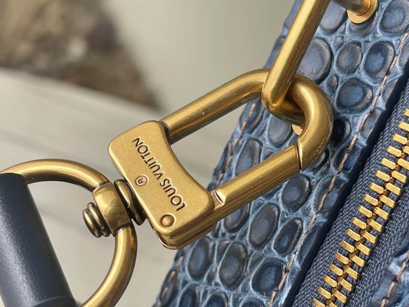 Soft Trunk M59351蓝鳄鱼纹21.5x15x7cm gf (6)