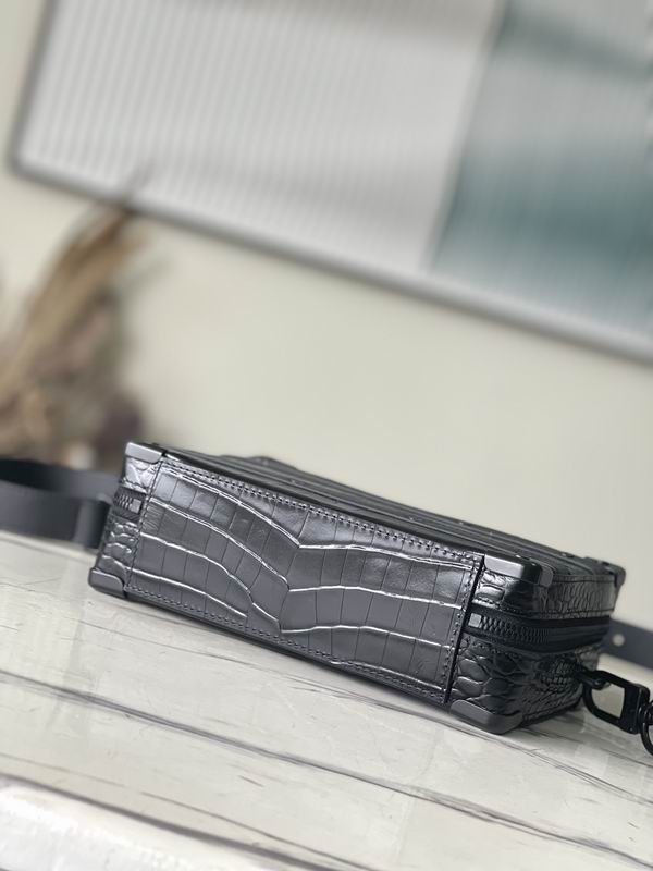 Soft Trunk M59351黑鳄鱼纹21.5x15x7cm gf (3)