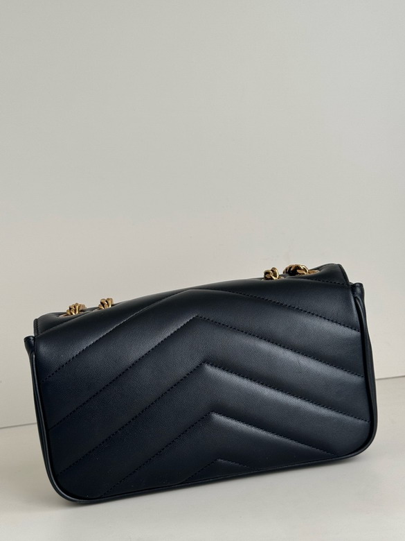 YSL lou 801437 24x14x7cm 8D_3