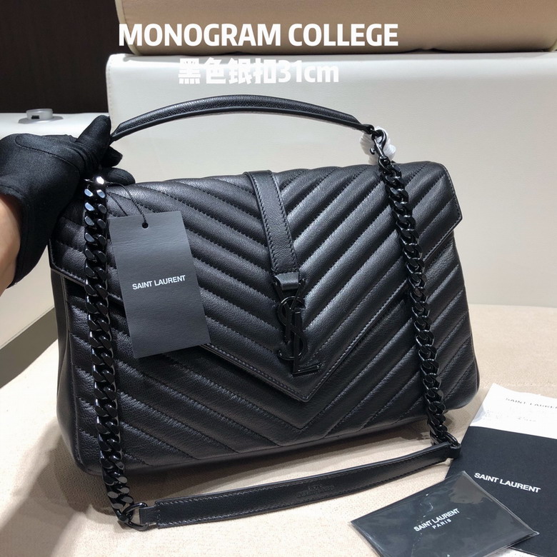YSL college 392737 24x17x6 5cm 8D5_1