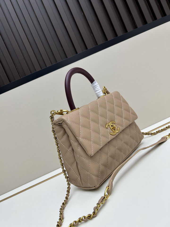 Chanel handle 2402 22x15x8cm jj2_2