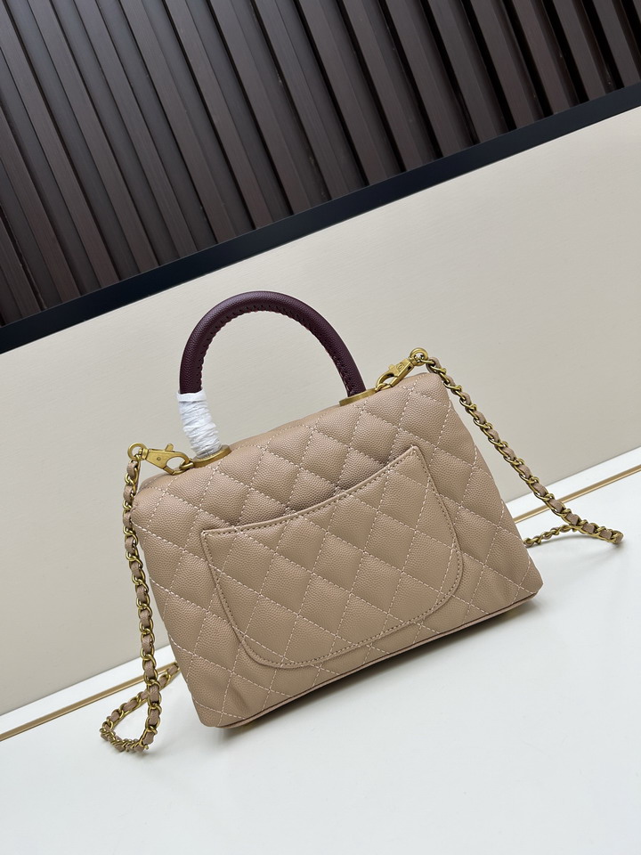 Chanel handle 2402 22x15x8cm jj2_3