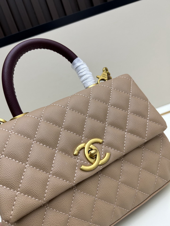 Chanel handle 2402 22x15x8cm jj2_4
