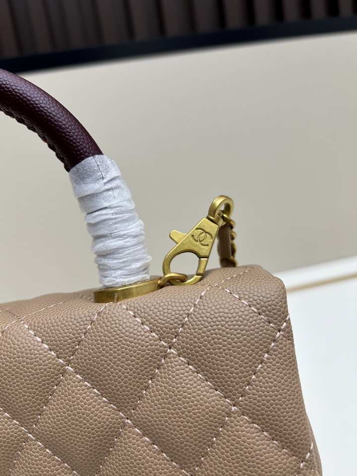 Chanel handle 2402 22x15x8cm jj2_6