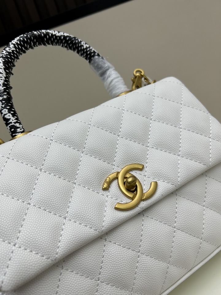 Chanel handle 2402 22x15x8cm jj3_5