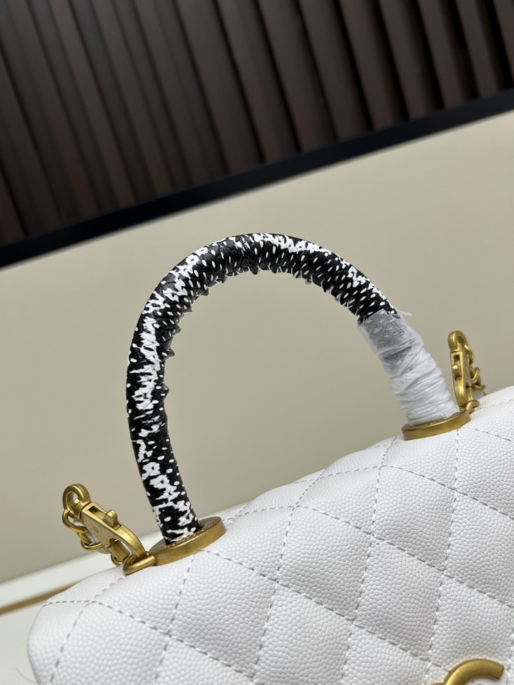 Chanel handle 2402 22x15x8cm jj3_6