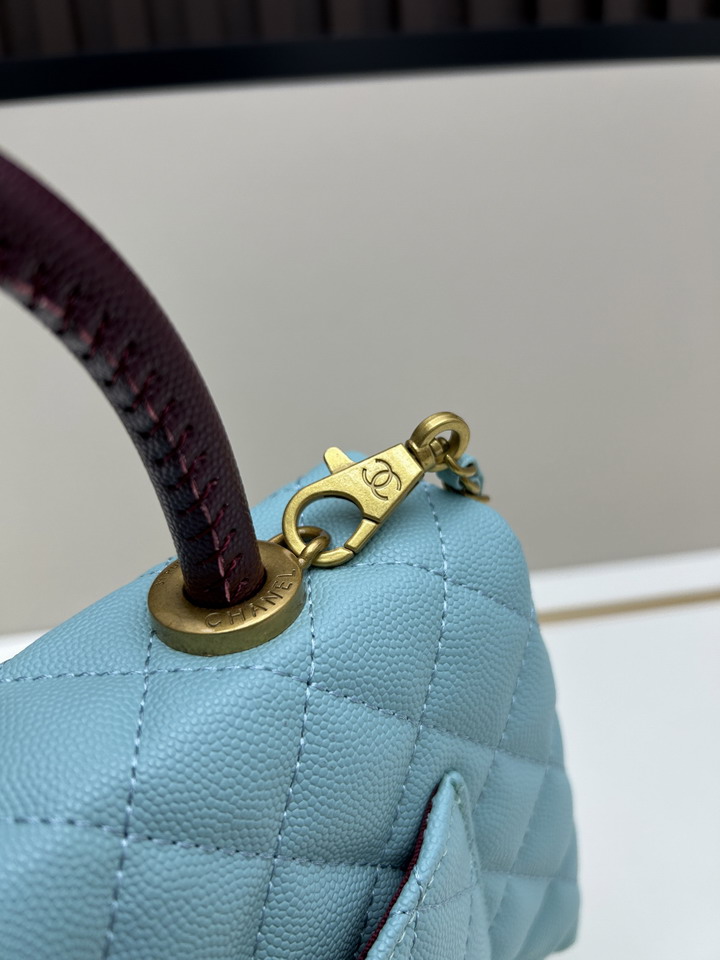 Chanel handle 2402 22x15x8cm jj_4