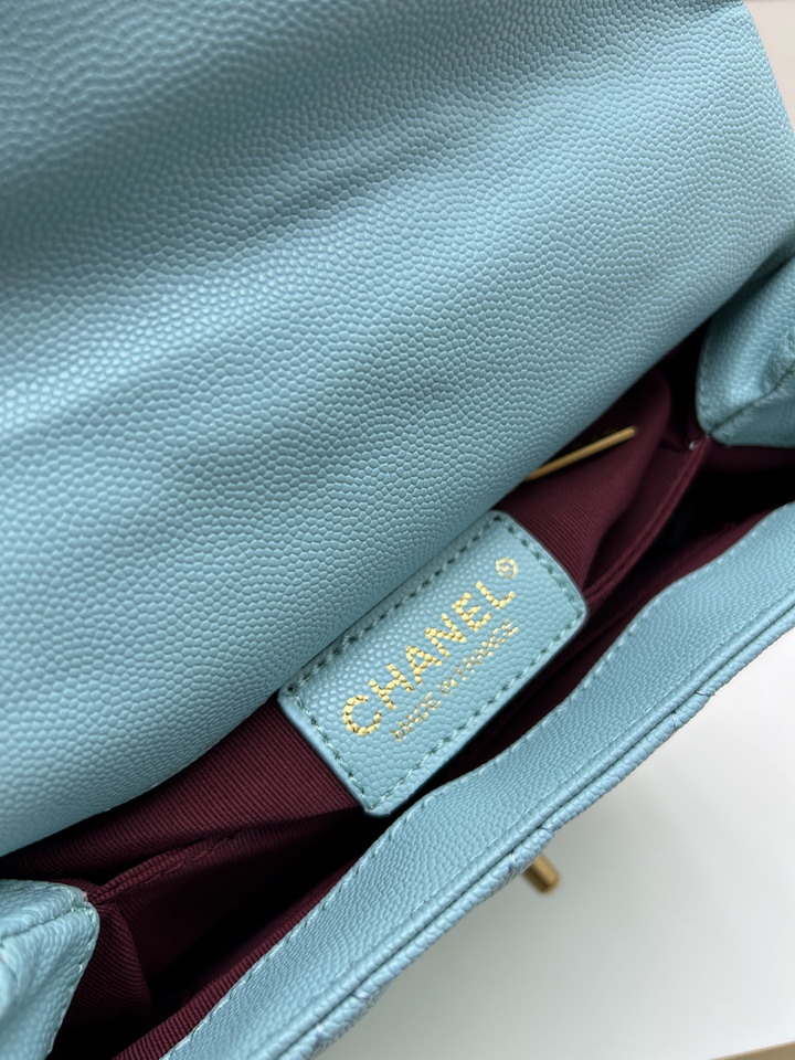 Chanel handle 2402 22x15x8cm jj_8