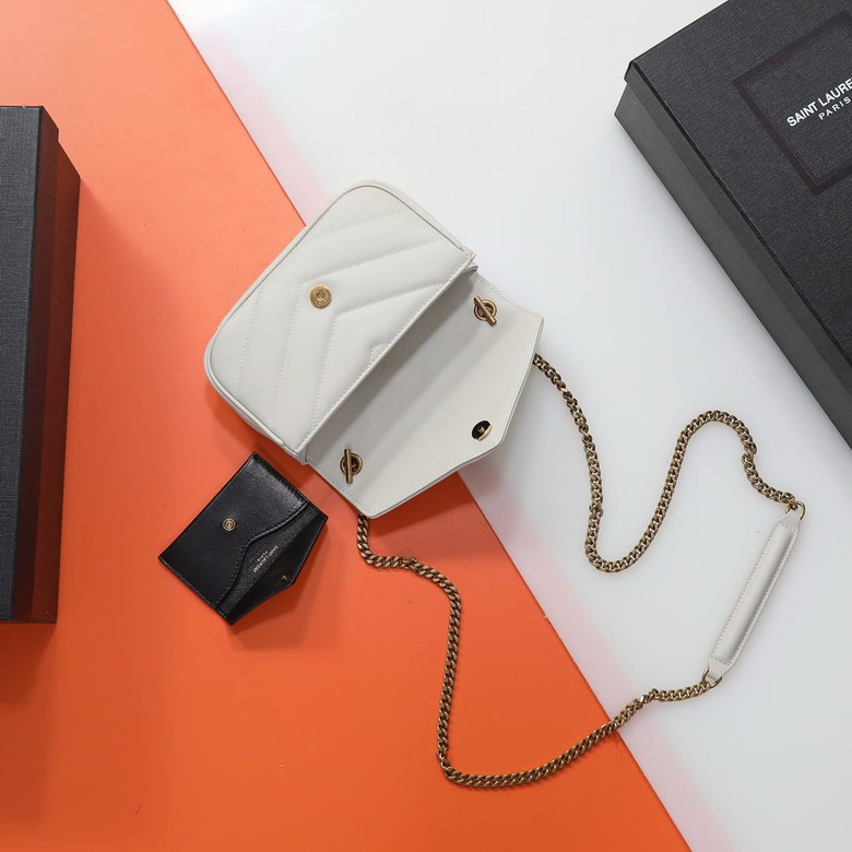 YSL 821749 20x12x6cm 8D1_3