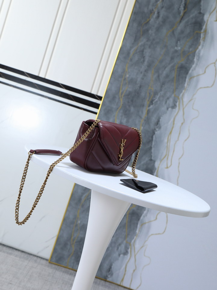 YSL 821749 20x12x6cm 8D2_2