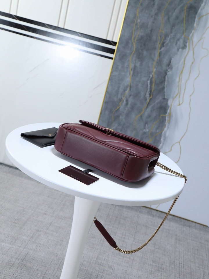 YSL 801437 24x14x7cm 8D1_6