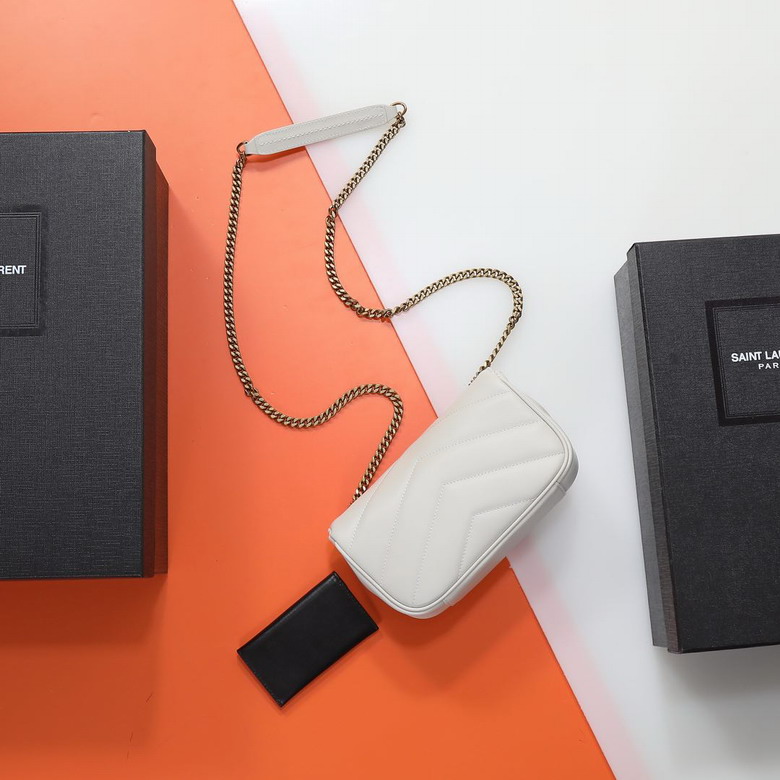 YSL 821749 20x12x6cm 8D1_2