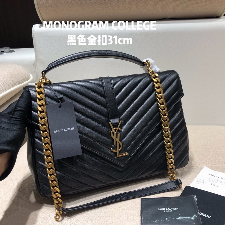 YSL college 392737 24x17x6 5cm 8D7_1