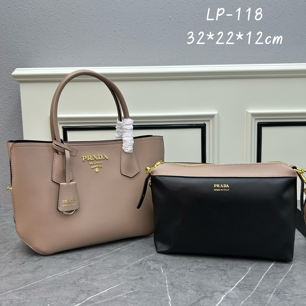 Prada PL-118 32x22x12cm ww3
