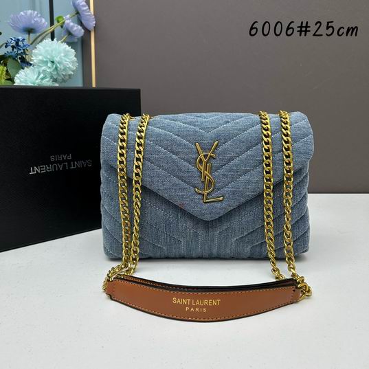 YSL 6006牛仔 25x14x9cm ww