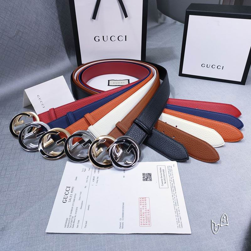 Gucci belt 38mmX90-125cm lb09