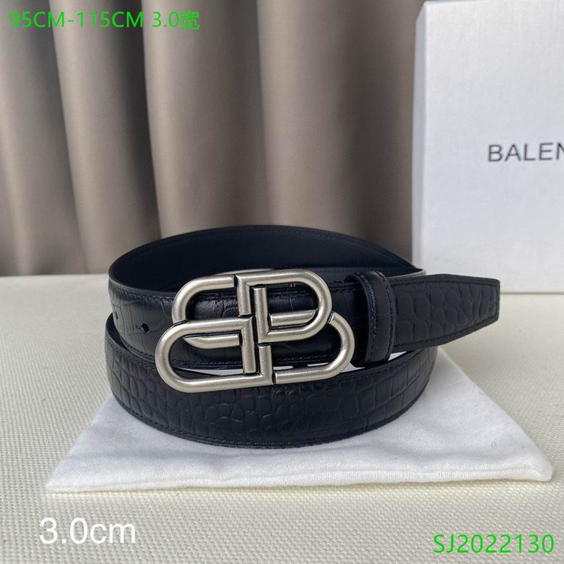 Balenciaga Belt 30mmX95-115cm 7D (1)