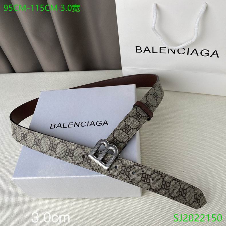 Balenciaga Belt 30mmX95-115cm 7D (1)