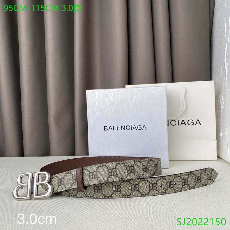 Balenciaga Belt 30mmX95-115cm 7D (1)