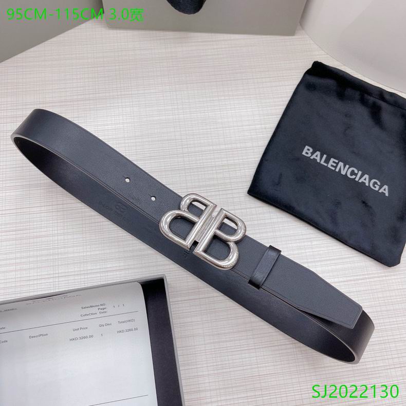 Balenciaga Belt 30mmX95-115cm 7D (1)