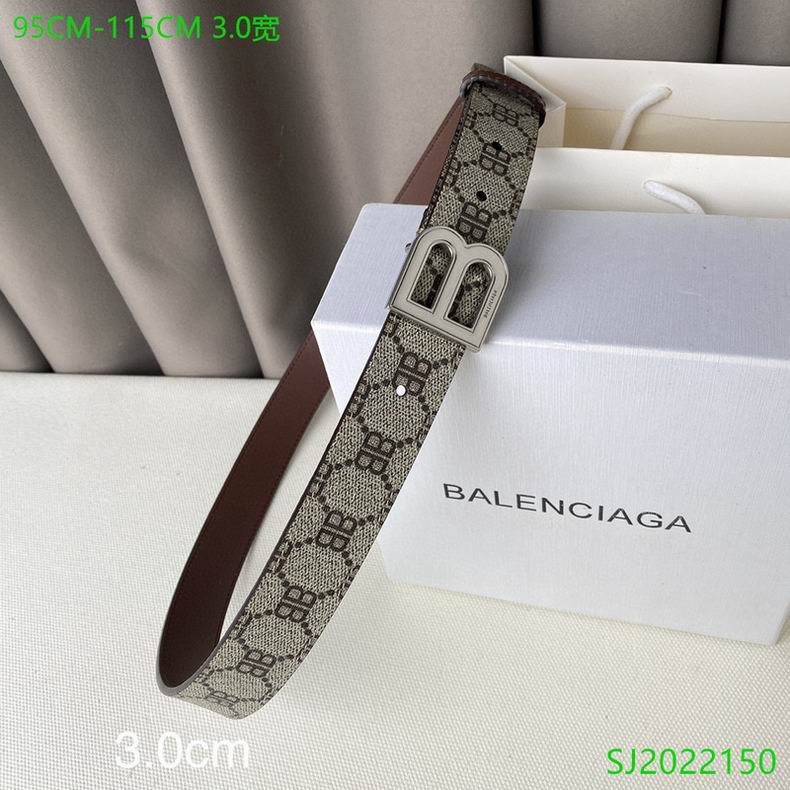 Balenciaga Belt 30mmX95-115cm 7D (2)