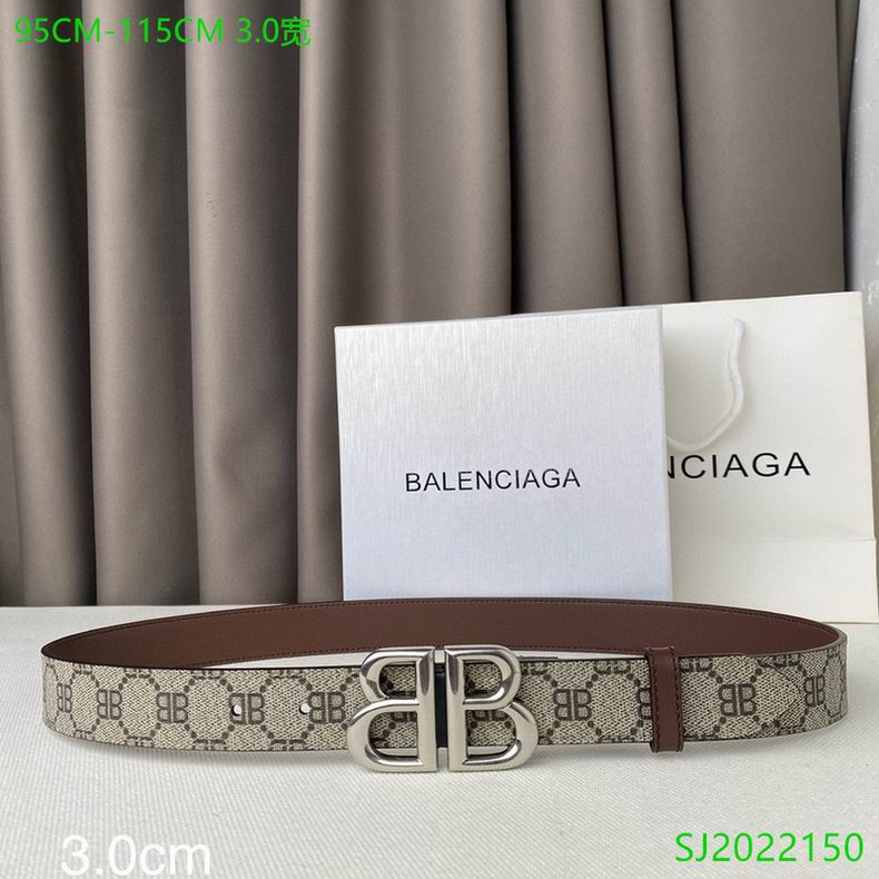 Balenciaga Belt 30mmX95-115cm 7D (2)