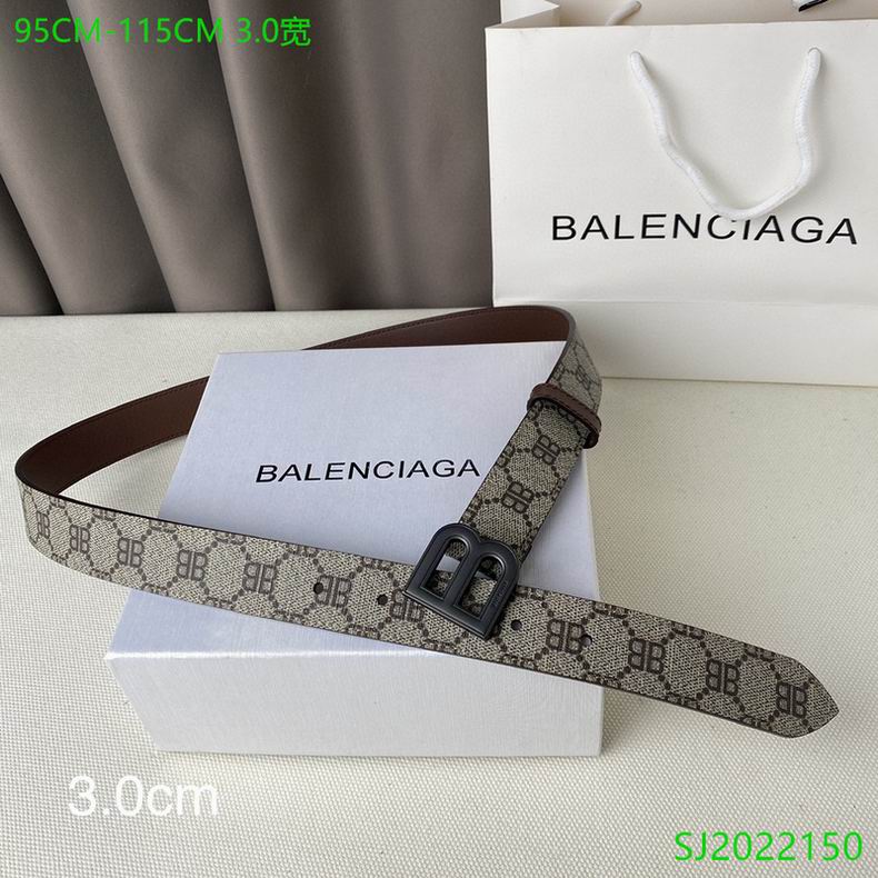 Balenciaga Belt 30mmX95-115cm 7D (4)