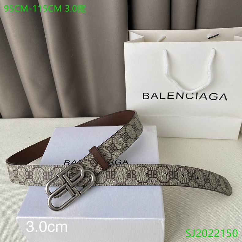 Balenciaga Belt 30mmX95-115cm 7D (5)