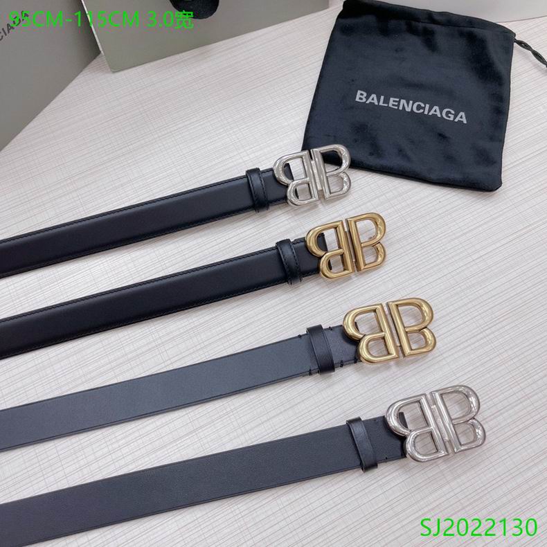Balenciaga Belt 30mmX95-115cm 7D (6)
