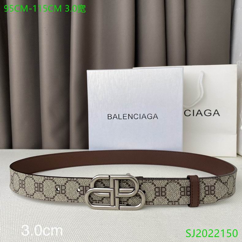 Balenciaga Belt 30mmX95-115cm 7D (6)