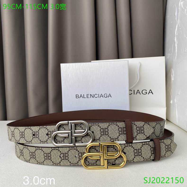 Balenciaga Belt 30mmX95-115cm 7D (7)