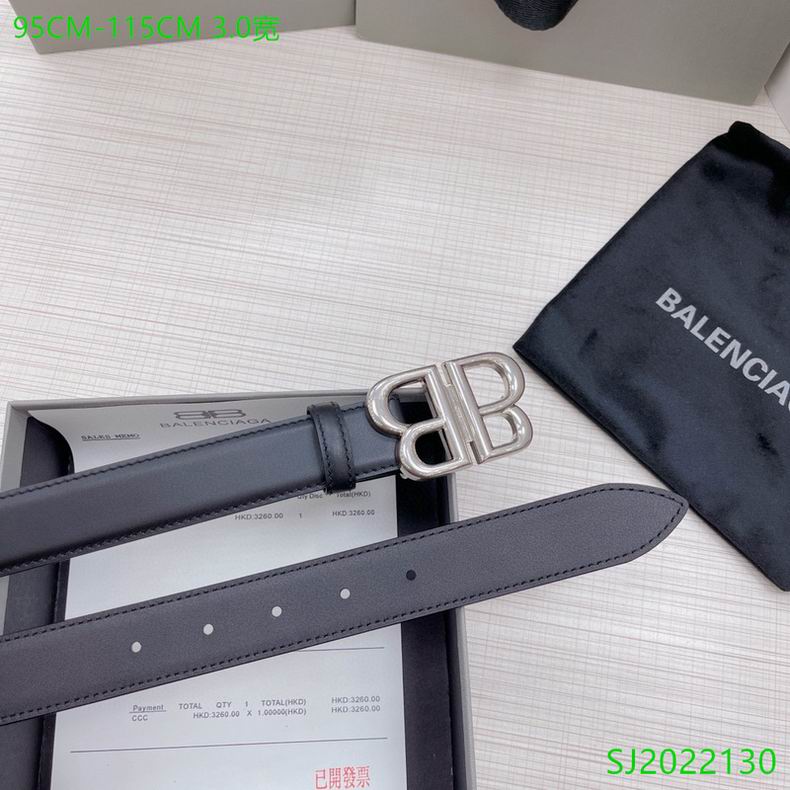 Balenciaga Belt 30mmX95-115cm 7D (9)