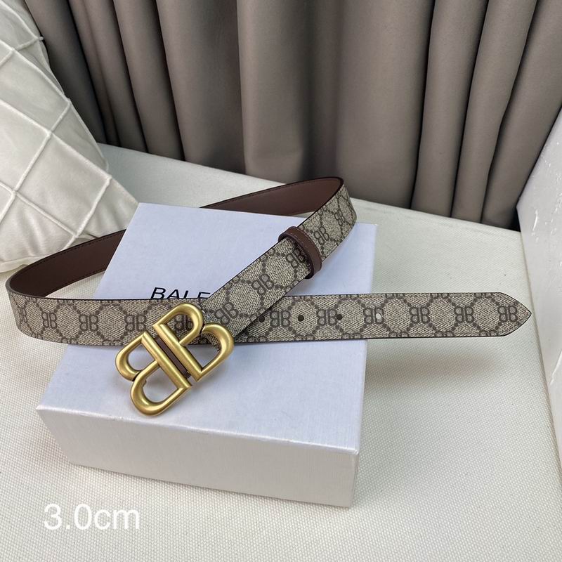 Balenciaga belt 30mmX90-115cm 7D (3)