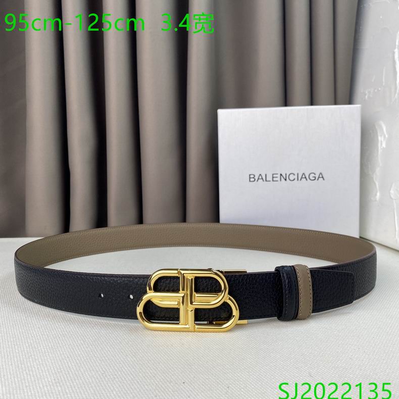 Balenciaga belt 34mmX95-125cm 7D (10)